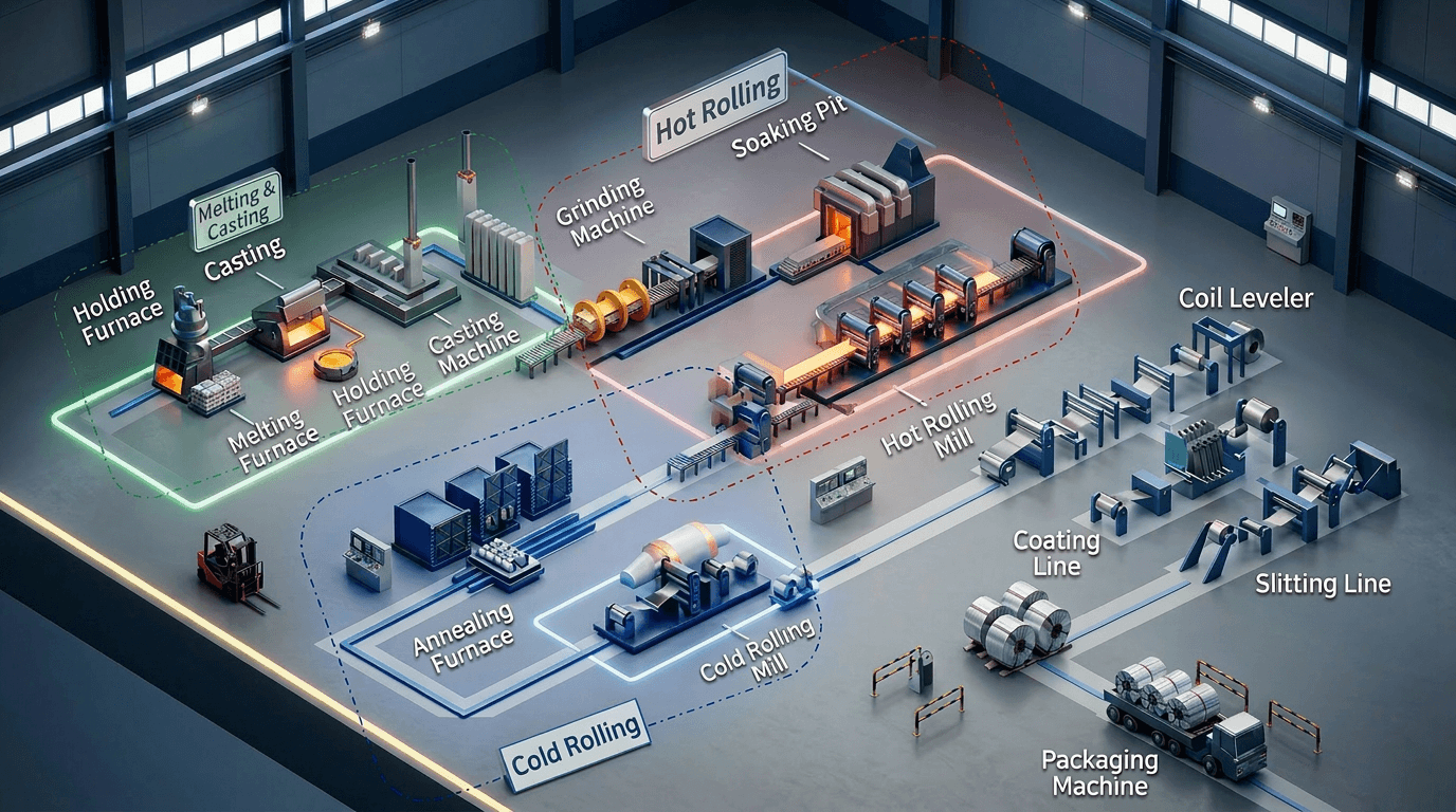 ECO-Almag planned factory overview